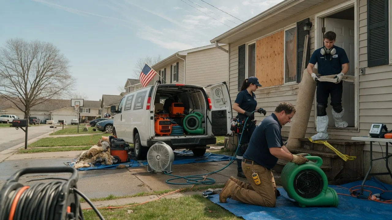 Water Damage Restoration in New Canton, VA near me